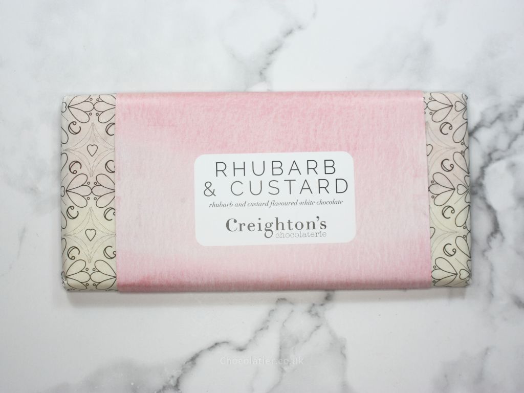 Creighton's Rhubarb & Custard White Chocolate Review Creighton's Rhubarb & Custard White Chocolate Review