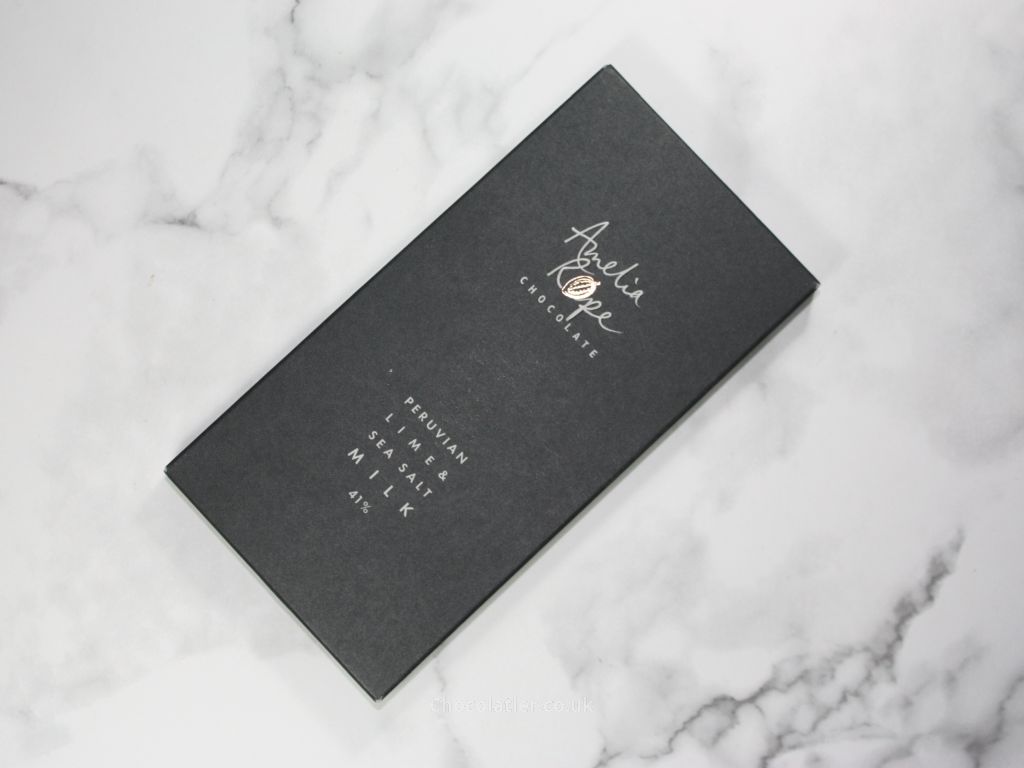 Amelia Rope Peruvian Lime & Sea Salt Milk Chocolate Review