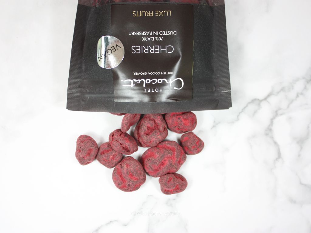 Chocolate Cherries out of their packaging Chocolate Cherries out of their packaging