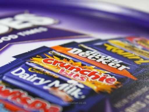 Cadbury Heroes lid closeup