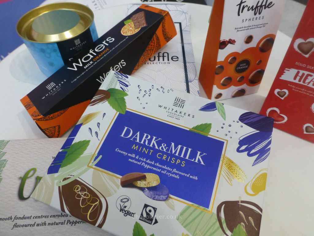 New colourful packaging from Whitakers