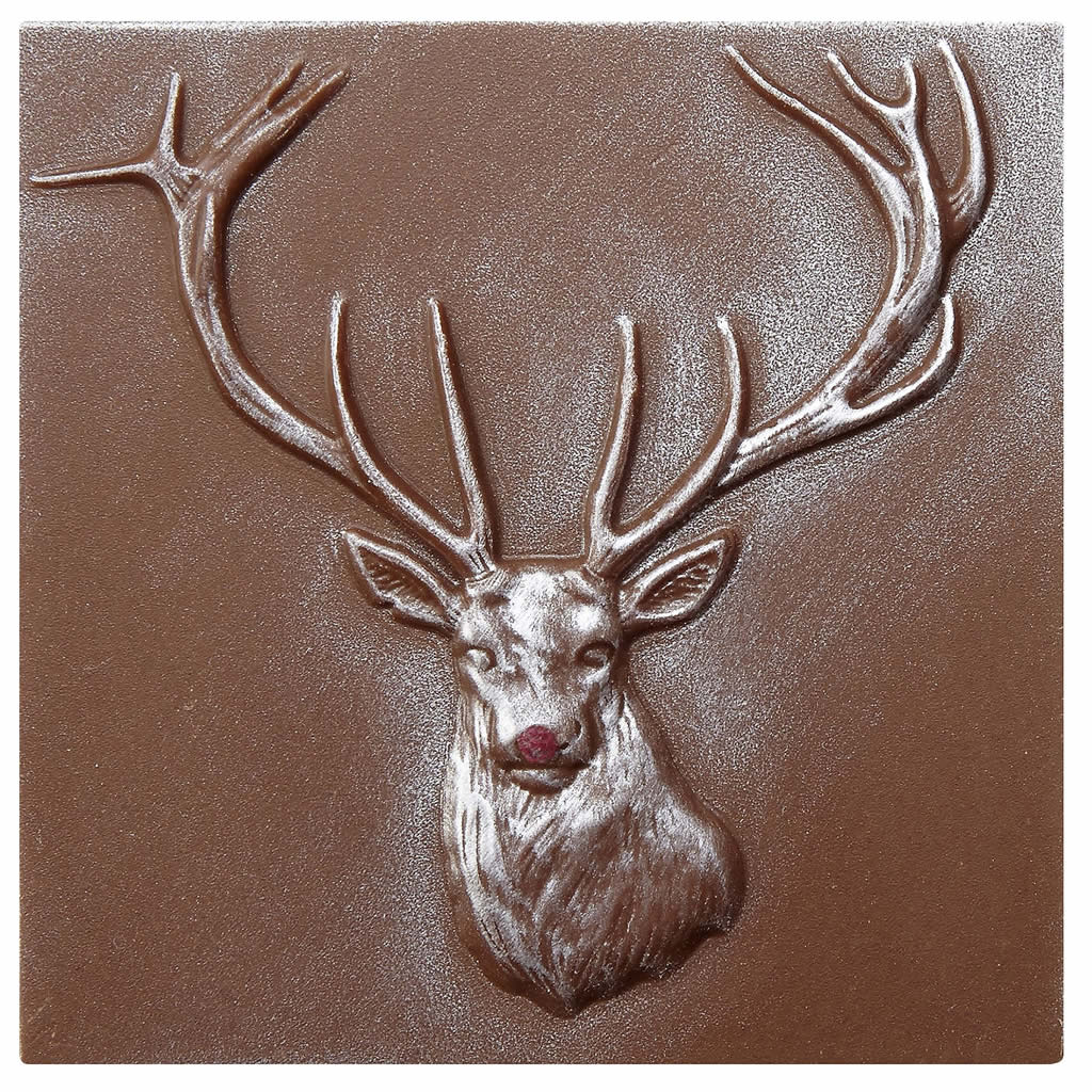 Paul A Young Chocolate Reindeer Bar