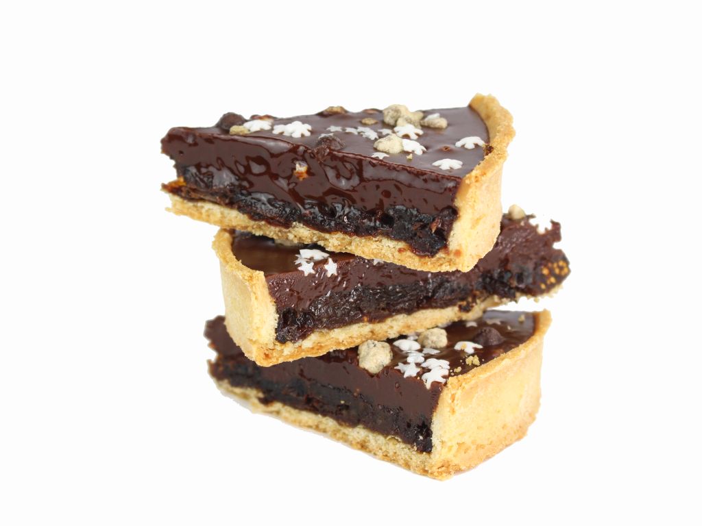 Paul A Young Mincemeat and caramel tart