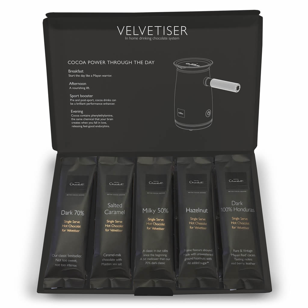 Hotel Chocolat Single Serve Hot Chocolate Selection Box