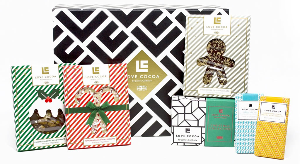 Love Cocoa Christmas Starter Collection Chocolate Hamper 2019