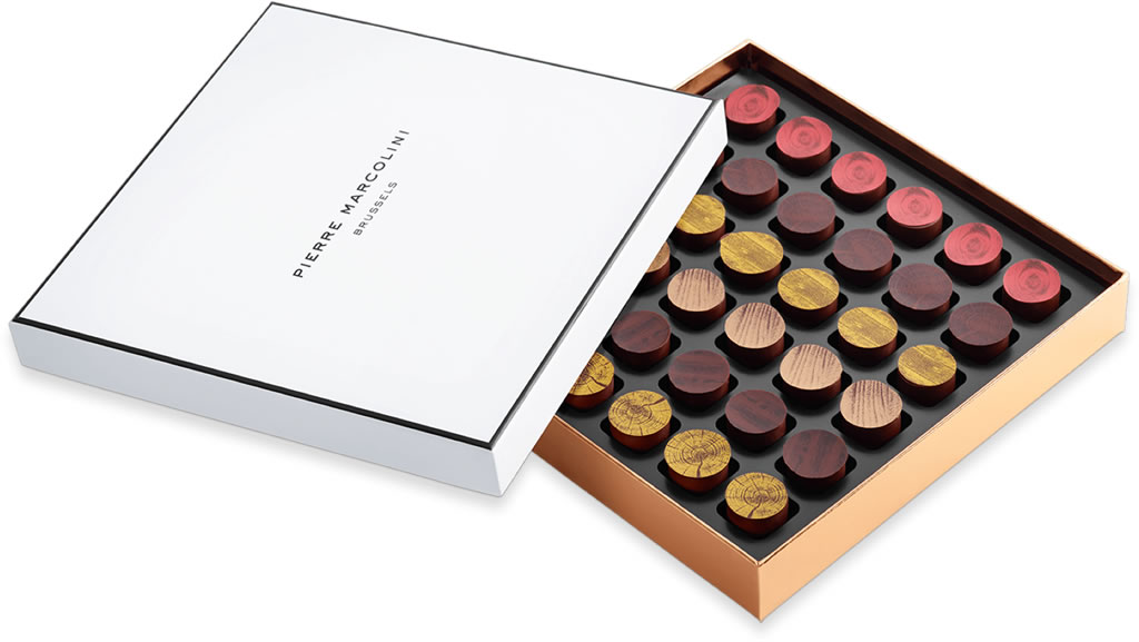 Marcolini Rare Whiskies and Rums Chocolates