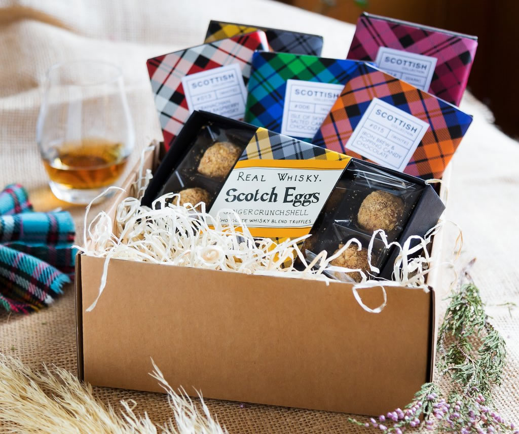 Quirky Gift Library Ultimate Scottish Chocolate Gift Hamper