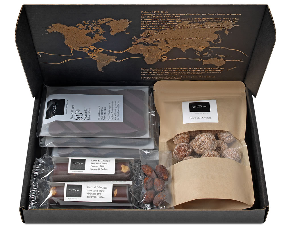 Hotel Chocolat Rare & Vintage Tasting Box