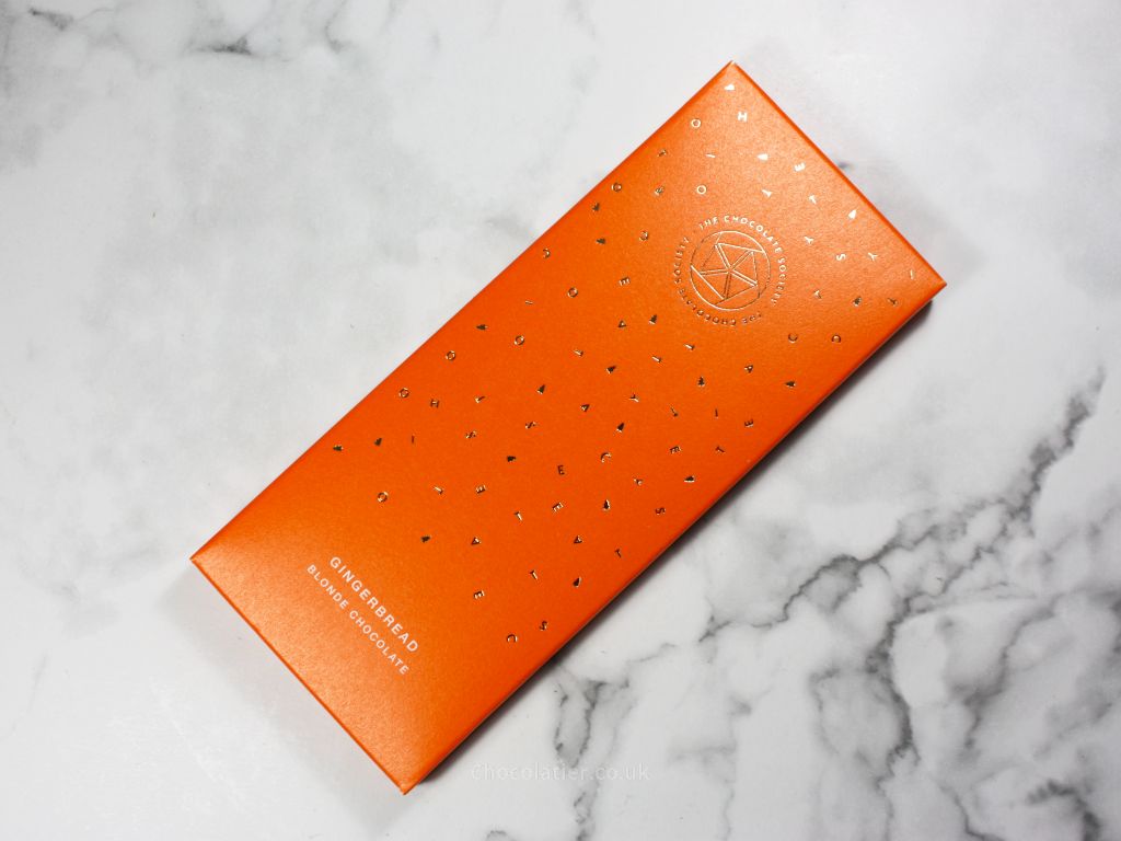 The Chocolate Society Gingerbread Blonde Chocolate Bar