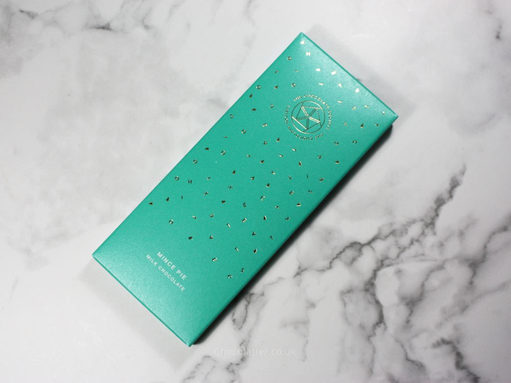 The Chocolate Society Mince Pie Milk Chocolate Bar