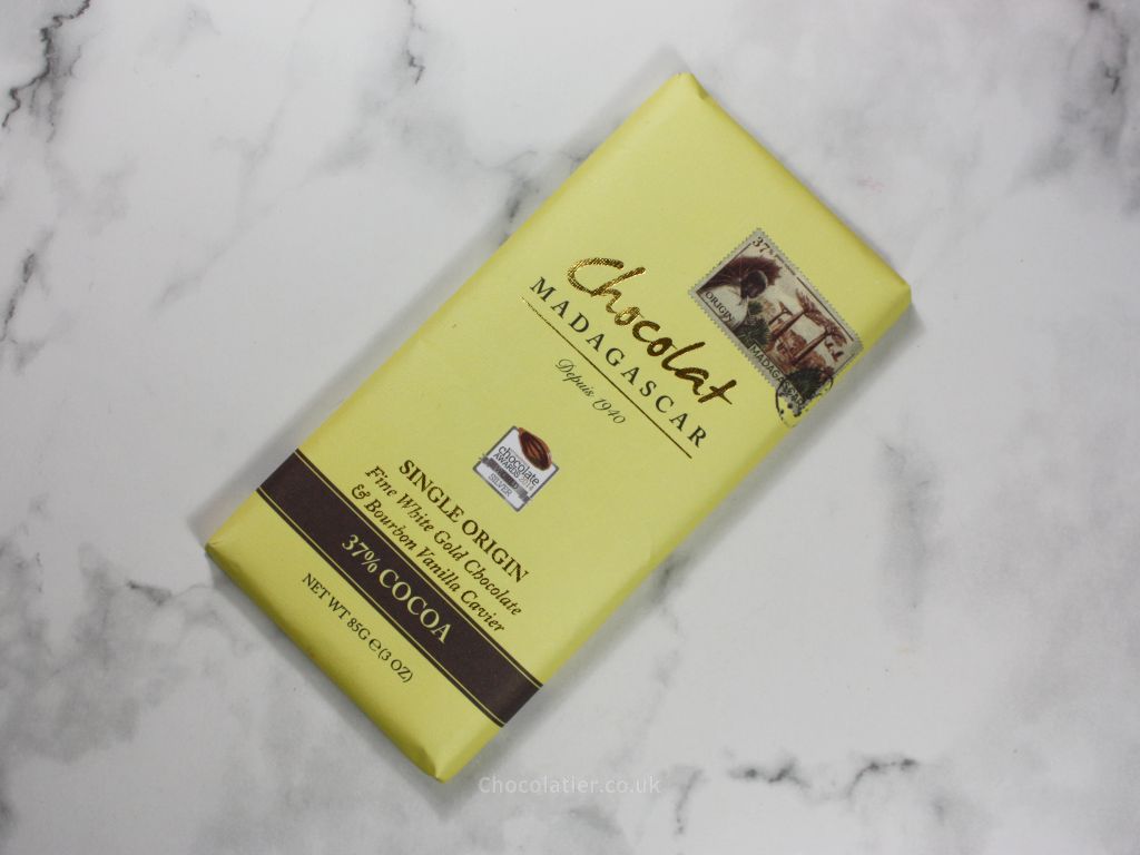 Chocolat Madagascar Single Origin 37% White Chocolate Bar
