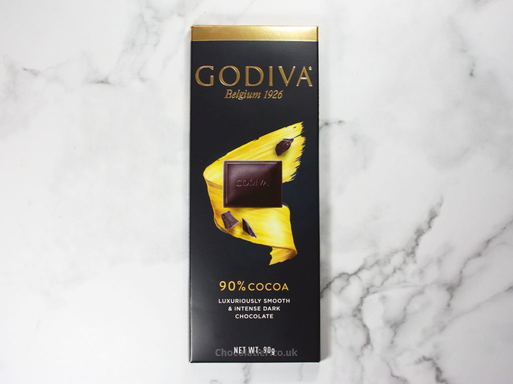 Godiva 90% Dark Chocolate 90g Box