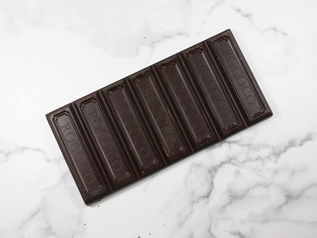 Rococo Chocolates 65% Rose Dark Chocolate Bar
