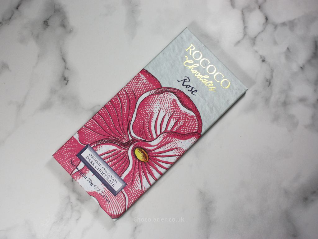 Rococo Chocolates 65% Rose Dark Chocolate Review
