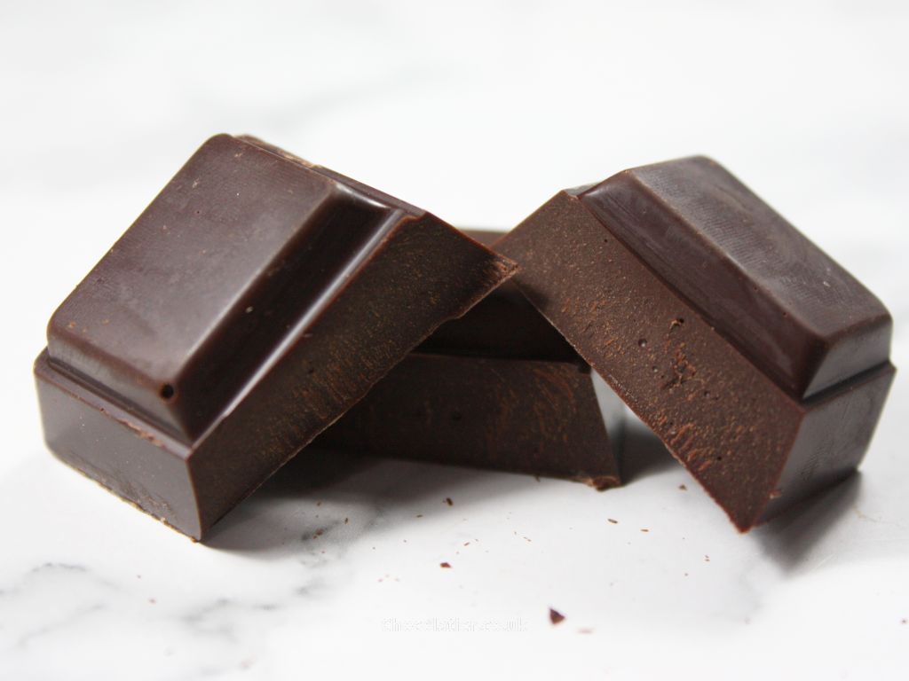 Blanxart 85% Nicaragua Dark Chocolate Bar Close Up