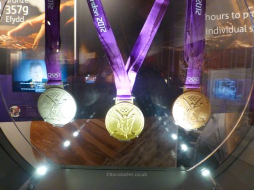 London 2012 Olympics Medals at The Royal Mint Experience