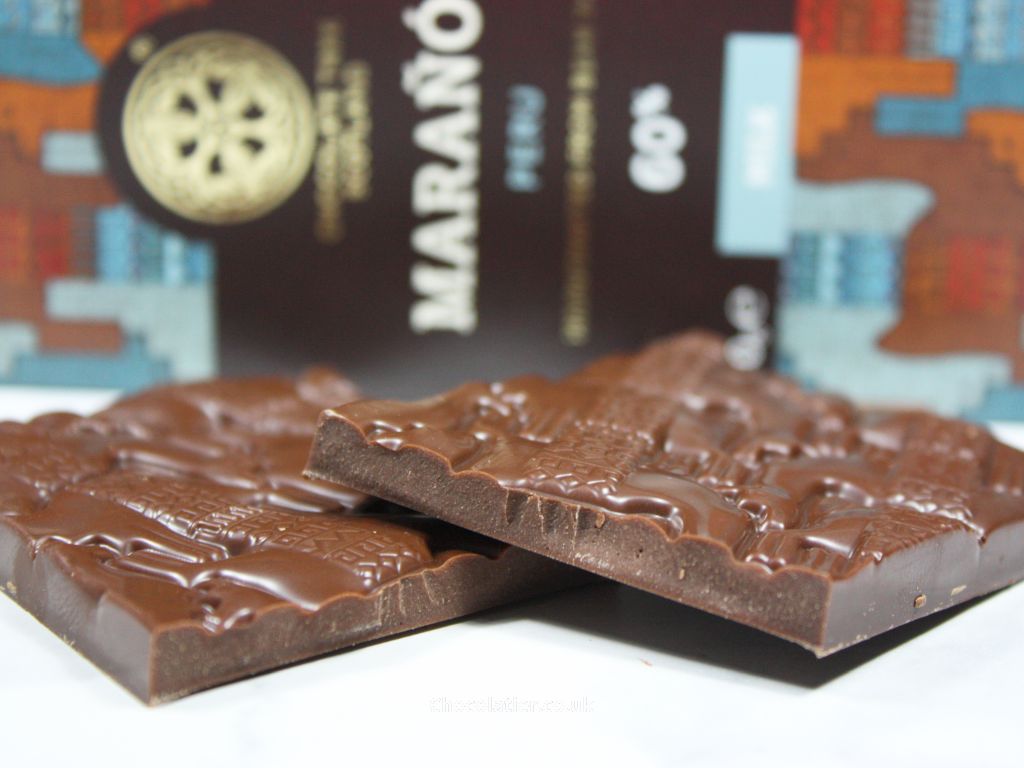 Chocolate Tree 60% Marañón Milk Chocolate Bar and Packaging