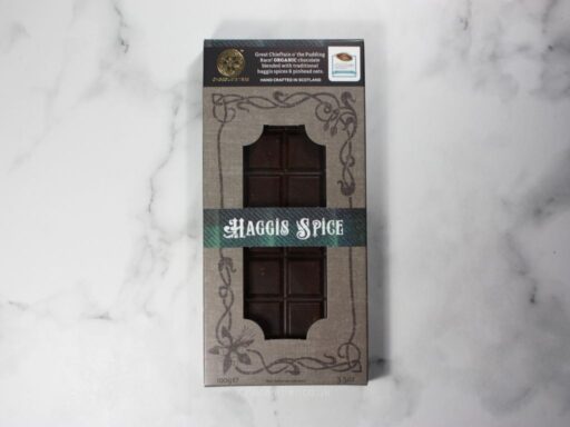 Chocolate tree Haggis Dark Chocolate Packaging