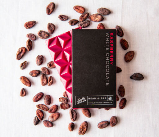 Frankly Delicious Raspberry White Chocolate Bar