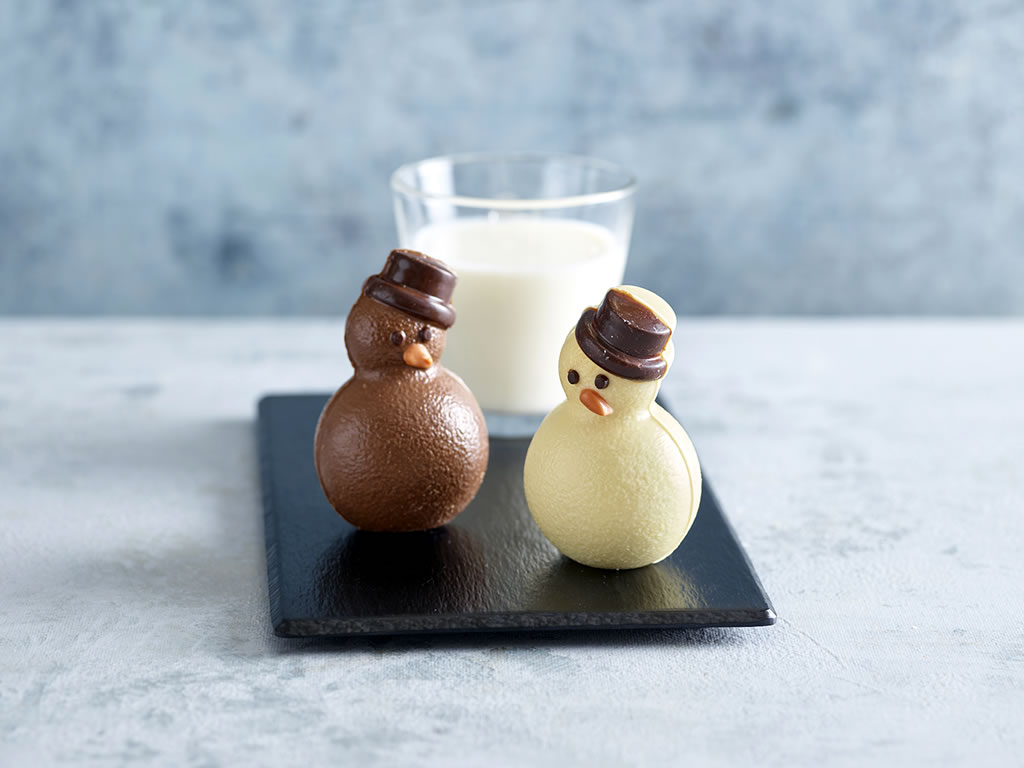 ALDI Dairyfine Hot Chocolate Melting Snowman