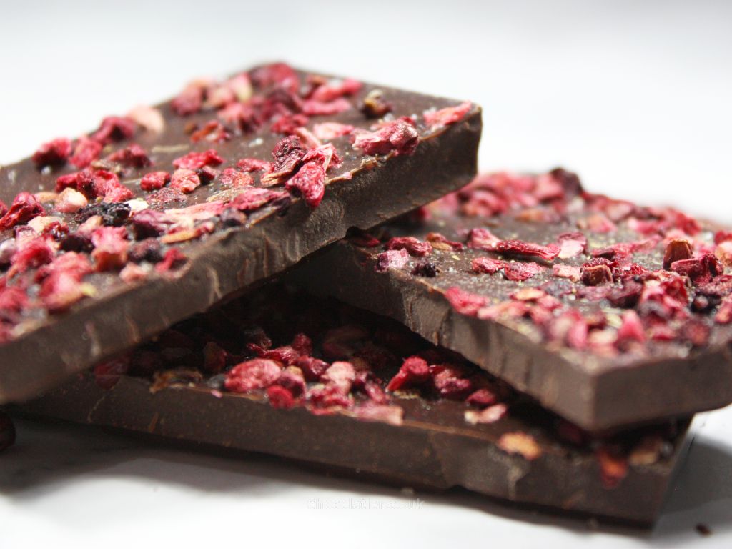 Chocolate Tree Bramble & Cardamom Dark Chocolate Bar Pieces