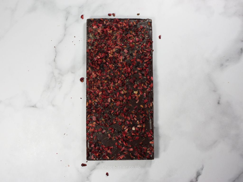 Chocolate Tree Bramble & Cardamom Dark Chocolate Bar
