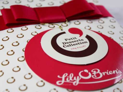 Lily O'Brien's Petit Desserts Collection Packaging