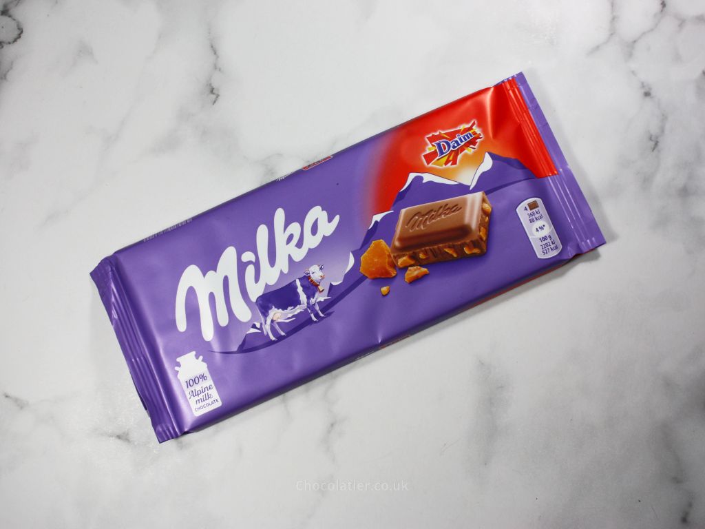 Milka Daim Chocolate Bar Review