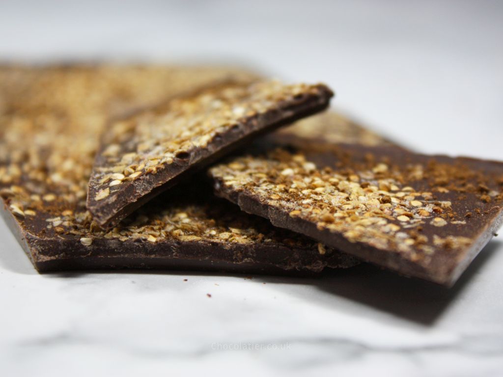 Seed Chocolate Coffee, Quinoa & Magnolia Dark Chocolate Bar Pieces