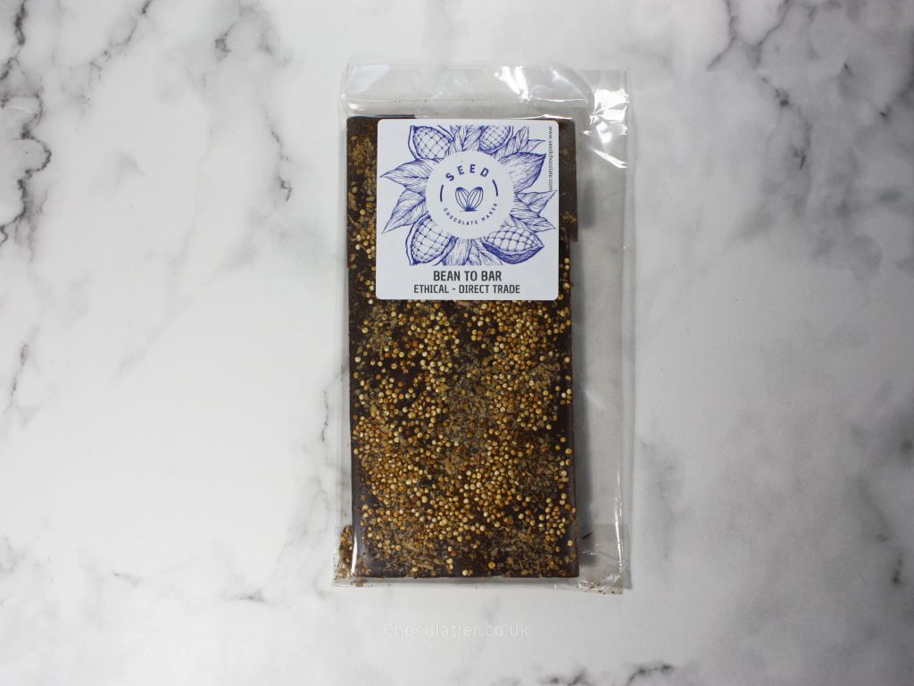 Seed Chocolate Coffee, Quinoa & Magnolia Dark Chocolate Review