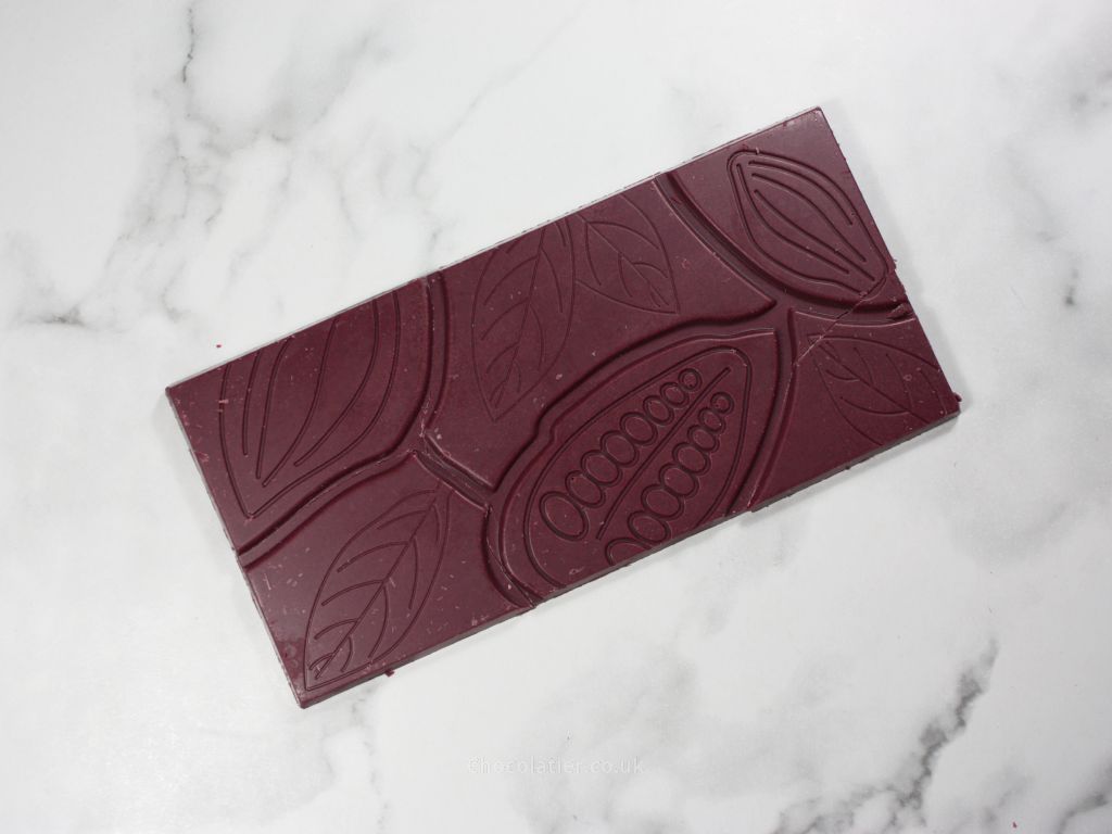 Seed Chocolate Vegan 40% Hibiscus White Chocolate Bar