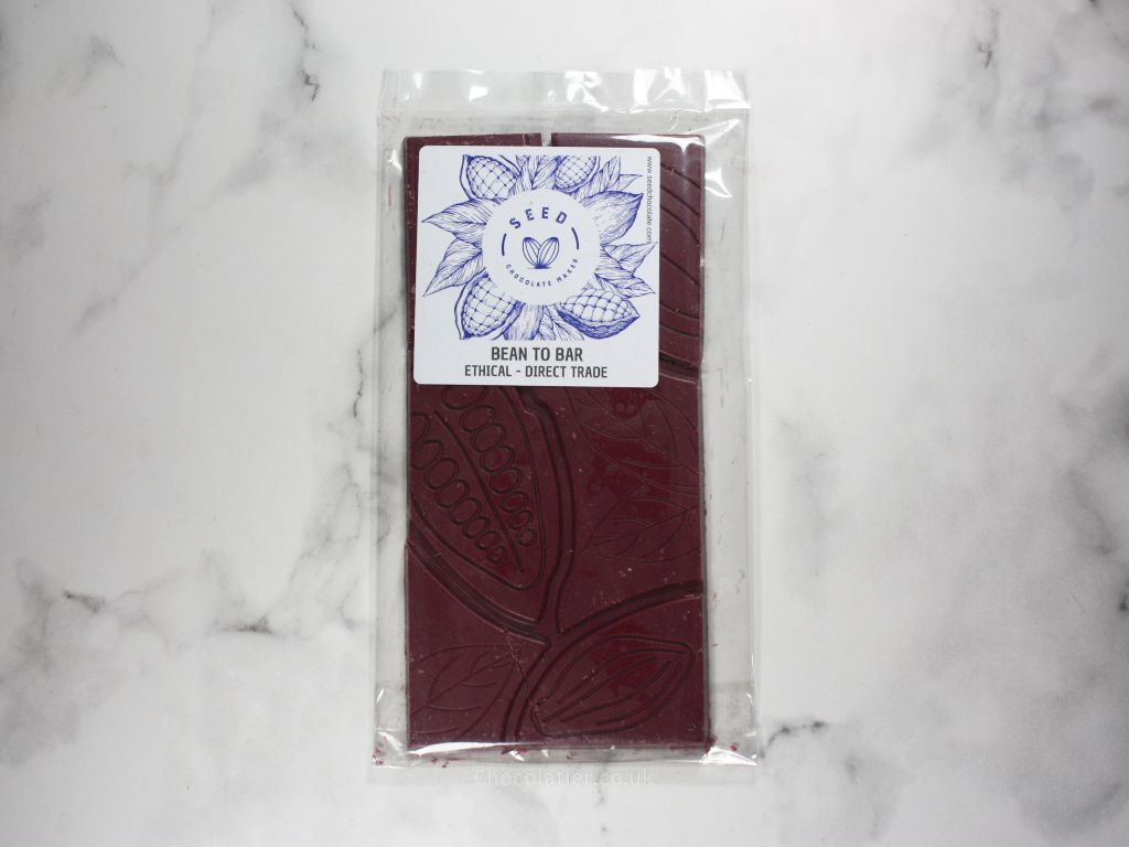 Seed Chocolate Vegan 40% Hibiscus White Chocolate Review