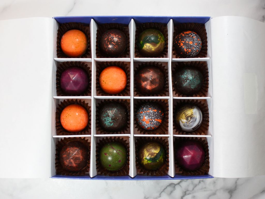 The Painted Peacock 16-Piece Chocolate Selection Box