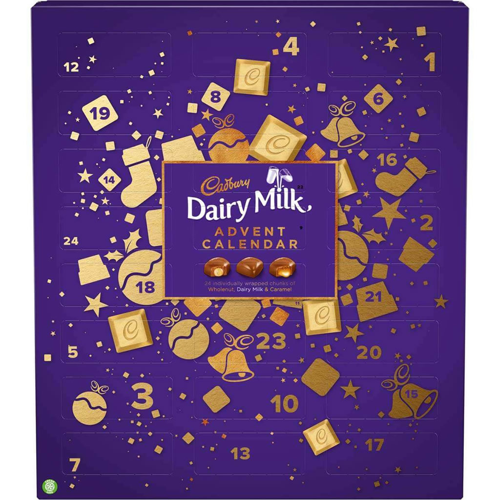 Cadbury Dairy Milk Chunk Advent Calendar