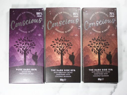 Conscious Dark Side Chocolate Bars