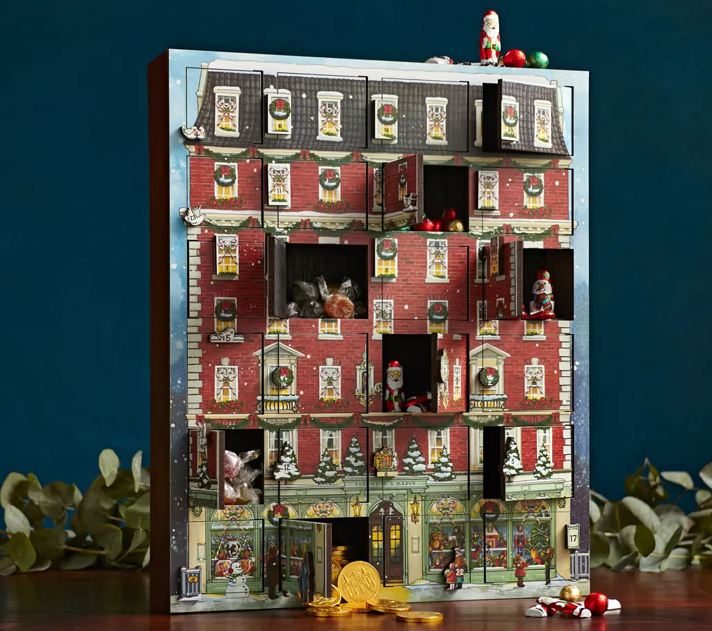 Fortnum's Filled Wooden House Advent Calendar