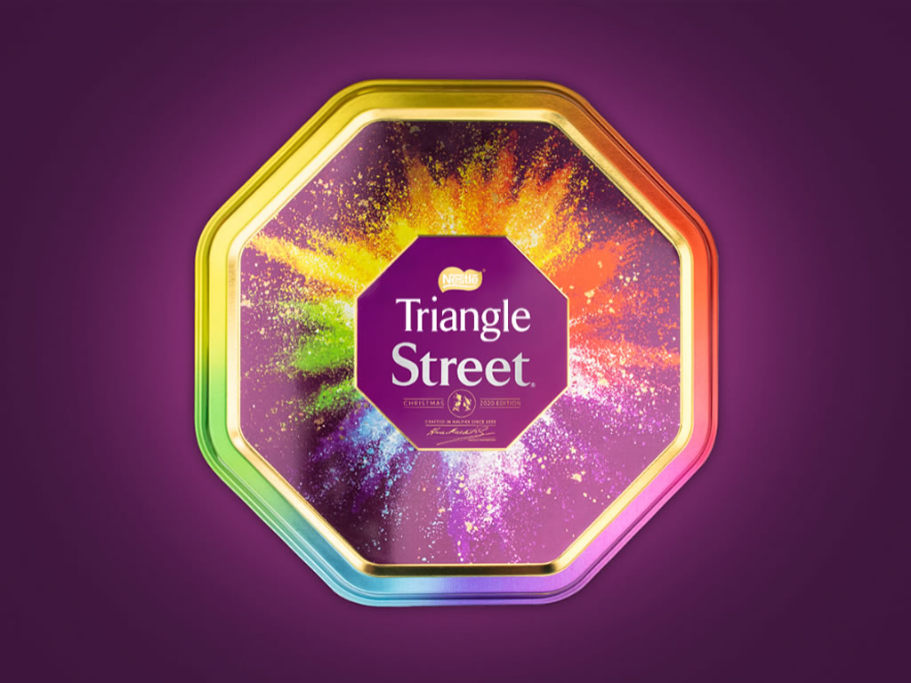 Personalised Quality Street Tub