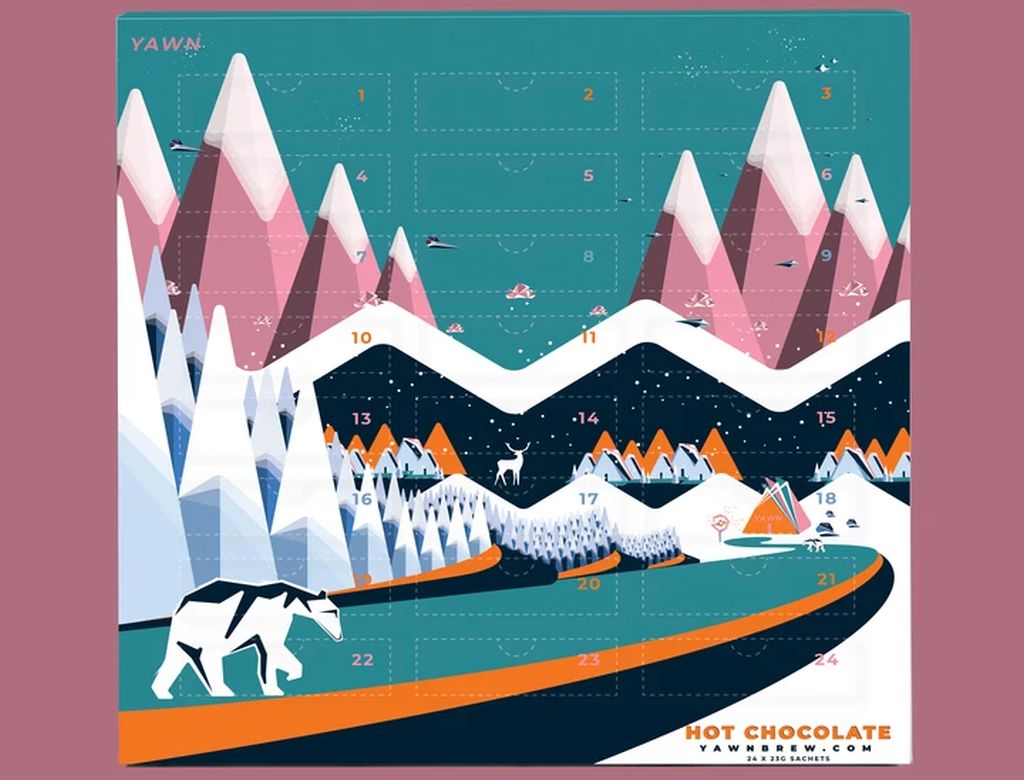 Yawn Brew Hot Chocolate Advent Calendar
