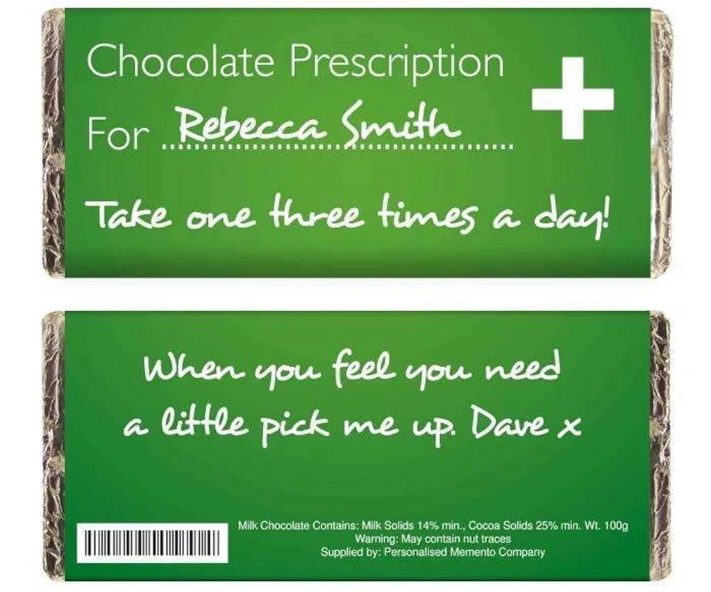 Always Personal Personalised Milk Chocolate Bar