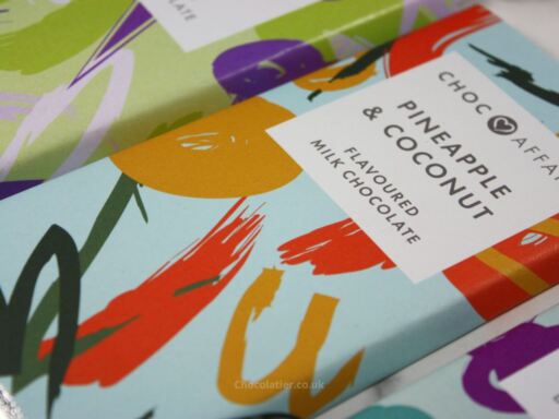 Choc Affair Summer Range Chocolate Bar Packaging