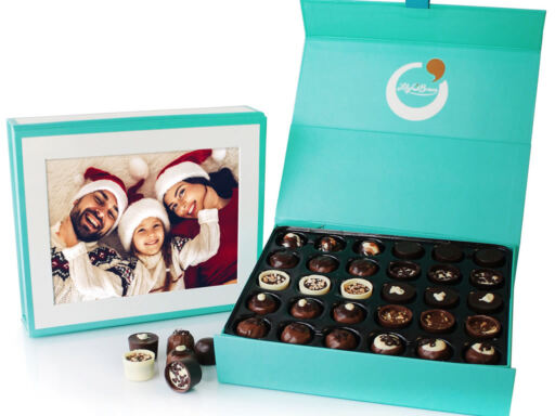 Lily O'Brien's Personalised Keepsake 60 Chocolate Photo Box
