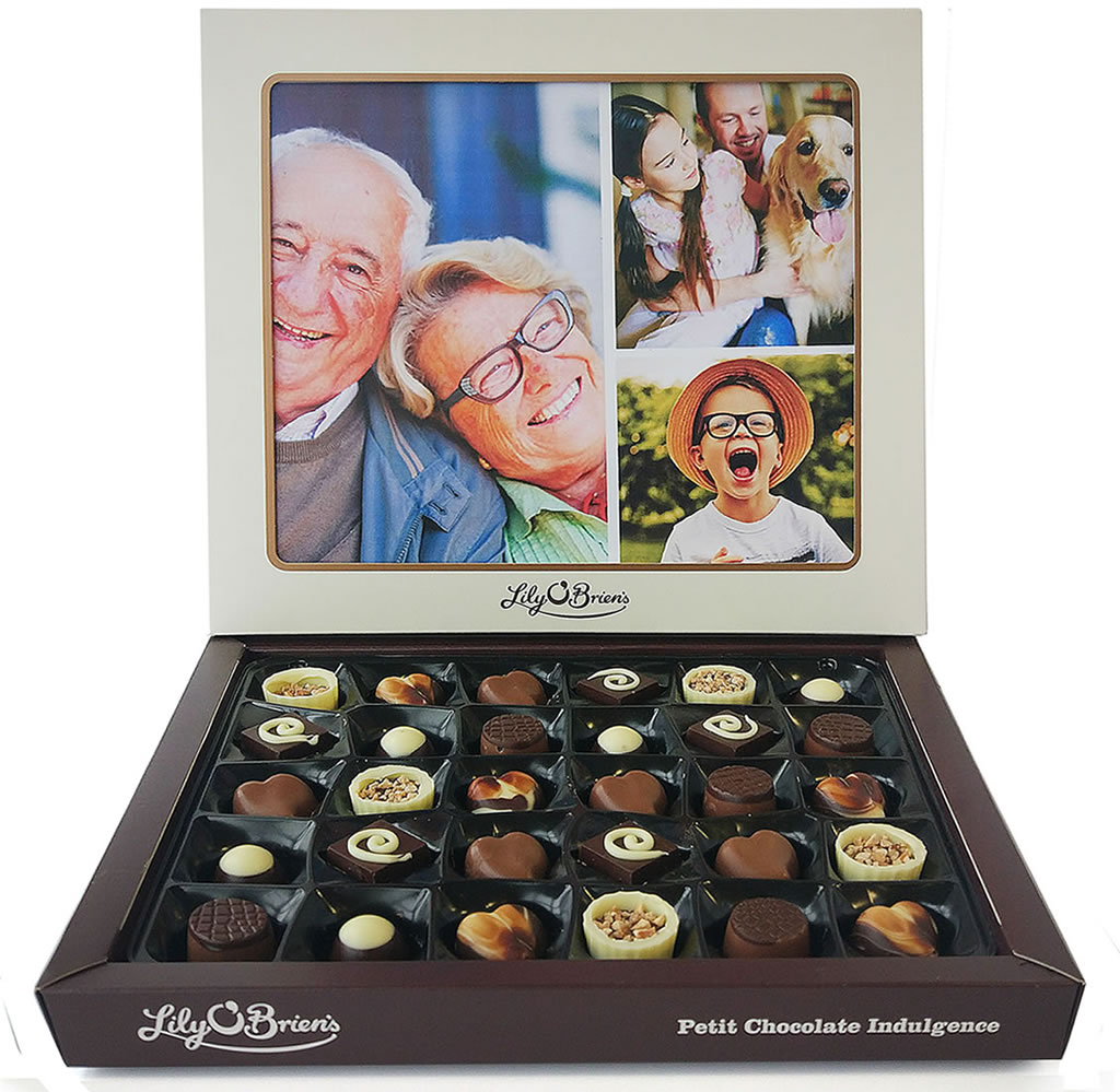 Lily O'Brien's Personalised Photo Chocolate Box