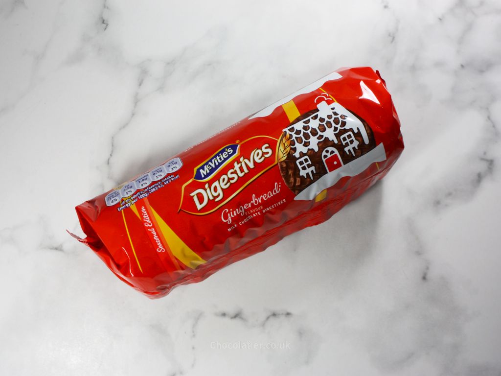 McVitie’s Gingerbread Milk Chocolate Digestive Biscuits Review