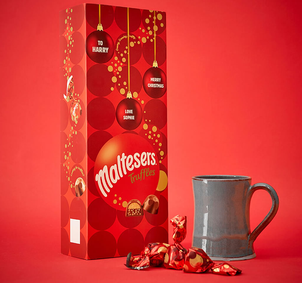 Personalised Maltesers Truffles Box