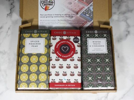 Choc Affair Christmas 2020 Chocolate Bar Reviews