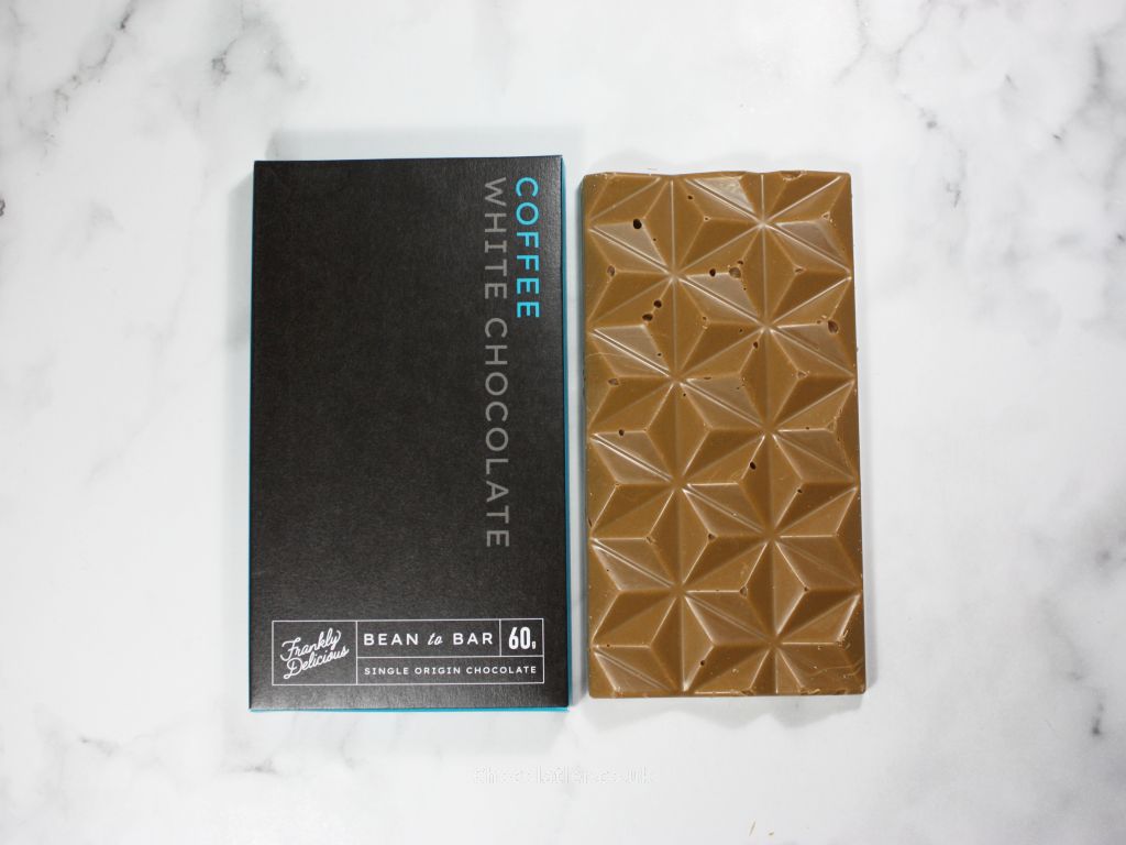 Frankly Delicious Coffee White Chocolate Bar