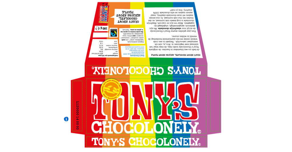 Tony's Chocolonely Create Your Own Wrapper