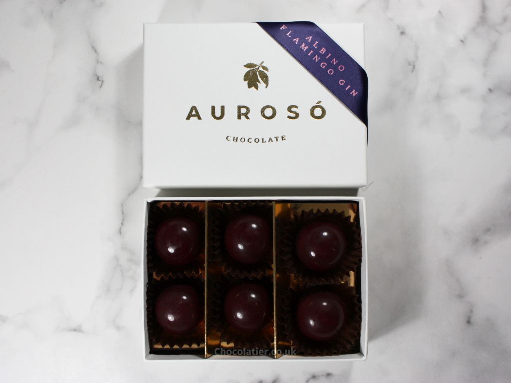 Albino Flamingo Gin Bonbon By Aurosó Chocolate