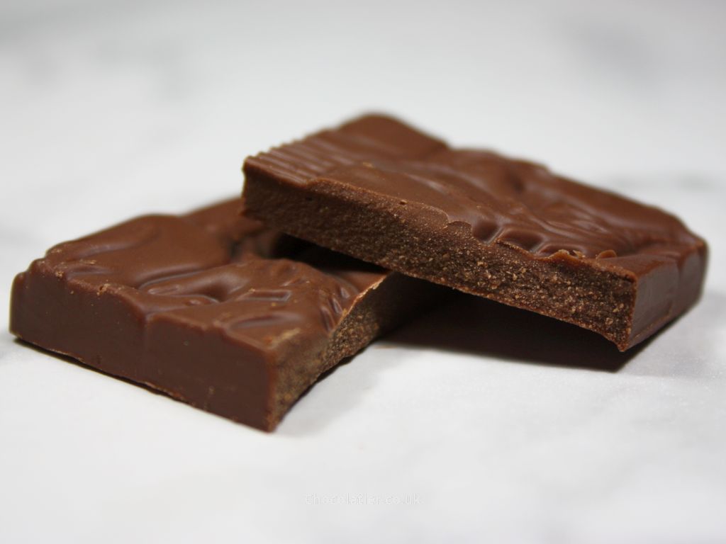 Chocolate Tree 40% Hazelnut Gianduja Chocolate Bar Close-Up