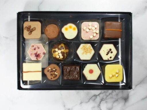 Inside the Hotel Chocolat Patisserie H-Box